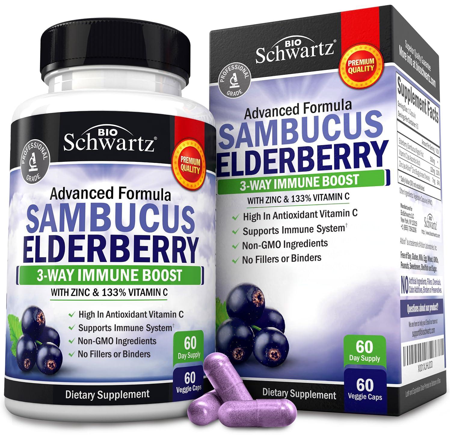 Safe Usage and Dosage Guidelines for Elderberry supplements