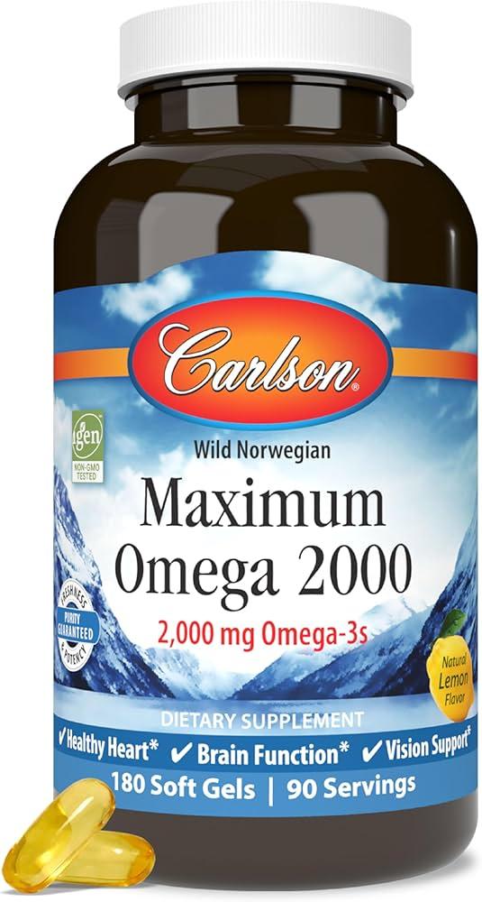integrating⁢ Carlson Maximum ⁤Omega⁤ 2000 into Your Daily Wellness Routine